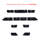 WODOFO GDR 11 Key Air Conditioning A/C Vent Button AC Heater Climate Control Key Caps Interior Repair Kit Replacement for BMW 5 6 7 M5 M6 F02 F06 F10 F12 61319313922