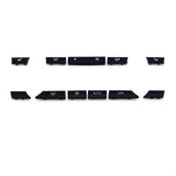 WODOFO GDR 11 Key Air Conditioning A/C Vent Button AC Heater Climate Control Key Caps Interior Repair Kit Replacement for BMW 5 6 7 M5 M6 F02 F06 F10 F12 61319313922