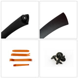 Inner Door Panel Handle and Interior Door Pull Outer Trim Cover Pull Strap Replacement for E90 E91 3 Series 323 325 328 330 335 2005-2012 Passenger Side