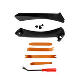 Inner Door Panel Handle and Interior Door Pull Outer Trim Cover Pull Strap Replacement for E90 E91 3 Series 323 325 328 330 335 2005-2012 Passenger Side