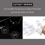 Inner Door Armrest Power Window Switch Button Trim Cover Sticker Replacement For Benz GLK ML GL A B C E G Class W204 W212 W246 W166 X166 X204 Tesla Modle S X
