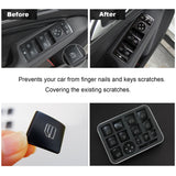 Inner Door Armrest Power Window Switch Button Trim Cover Sticker Replacement For Benz GLK ML GL A B C E G Class W204 W212 W246 W166 X166 X204 Tesla Modle S X