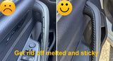 WODOFO GDR Snap-on Left & Right Interior Door Panel Pull Handle Covers Trim for BMW 5 Series G30/G31/F90 2017-2022