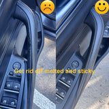 WODOFO GDR Snap-on Left & Right Interior Door Panel Pull Handle Covers Trim for BMW 5 Series G30/G31/F90 2017-2022