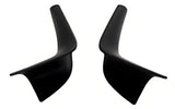 WODOFO GDR Snap-on Left & Right Interior Door Panel Pull Handle Covers Trim for BMW 5 Series G30/G31/F90 2017-2022