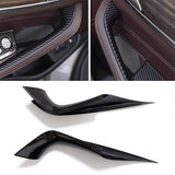 WODOFO GDR Snap-on Left & Right Interior Door Panel Pull Handle Covers Trim for BMW 5 Series G30/G31/F90 2017-2022