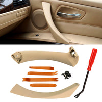 Inner Door Panel Handle and Interior Door Pull Outer Trim Cover Pull Strap Replacement for E90 E91 3 Series 323 325 328 330 335 2005-2012 Passenger Side