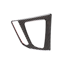 Soft Carbon Fiber Gear Shift Knob Panel Frame Cover Control Box Sticker Interior Trim Compatible with BMW 3 Series F30 F31 F34 4 Series F32 F33 F36 2014-2018 Accessories